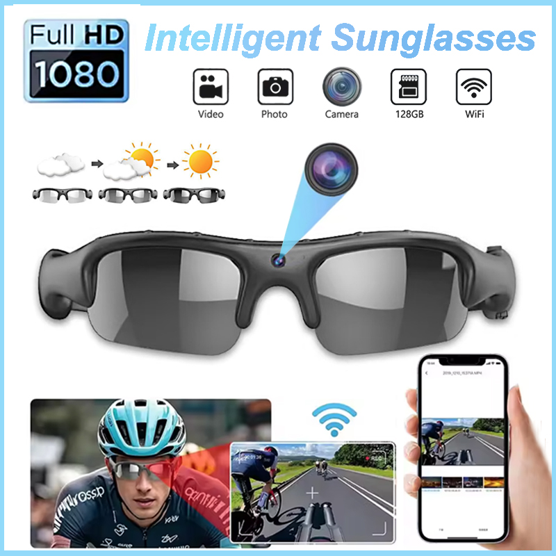 Smart Glasses Lens - Smart Glasses WIFI 1080P Camera Outdoor