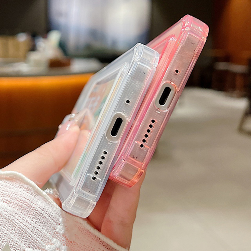 Card Slot Soft TPU Case For Xi - Xiaomi Redmi Note 14 ulasan dan harga