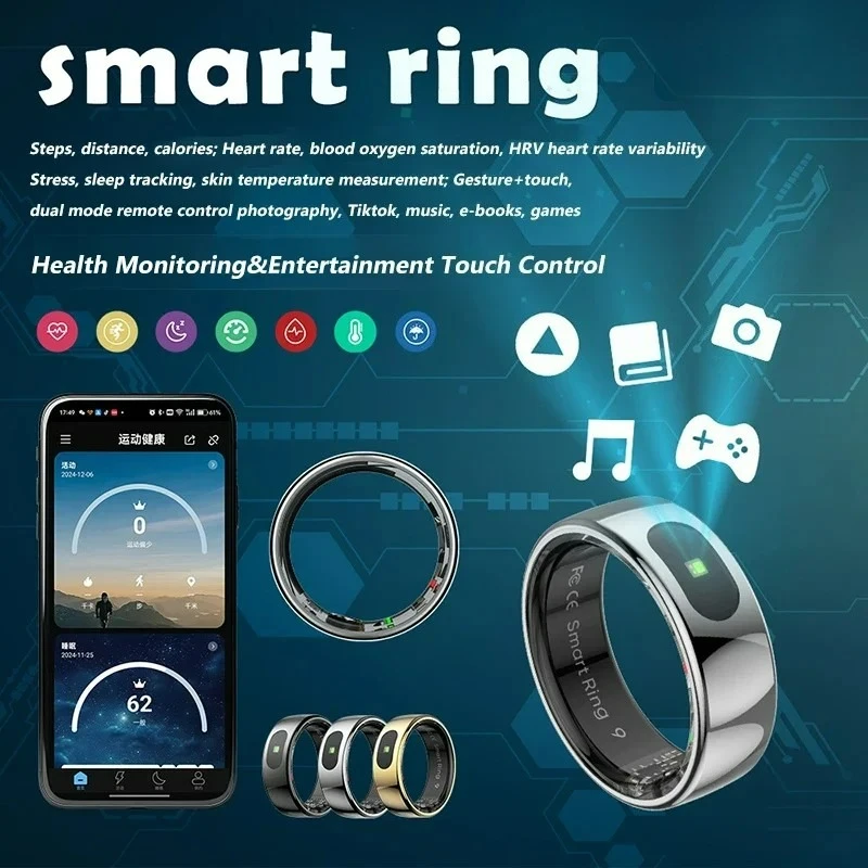 HY Digital New Smart Ring For  - Temperature Ring Skin ulasan dan harga