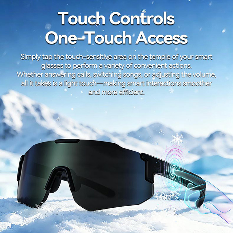 Smart Audio Sports Sunglasses  - Smart Glasses Lens ulasan dan harga