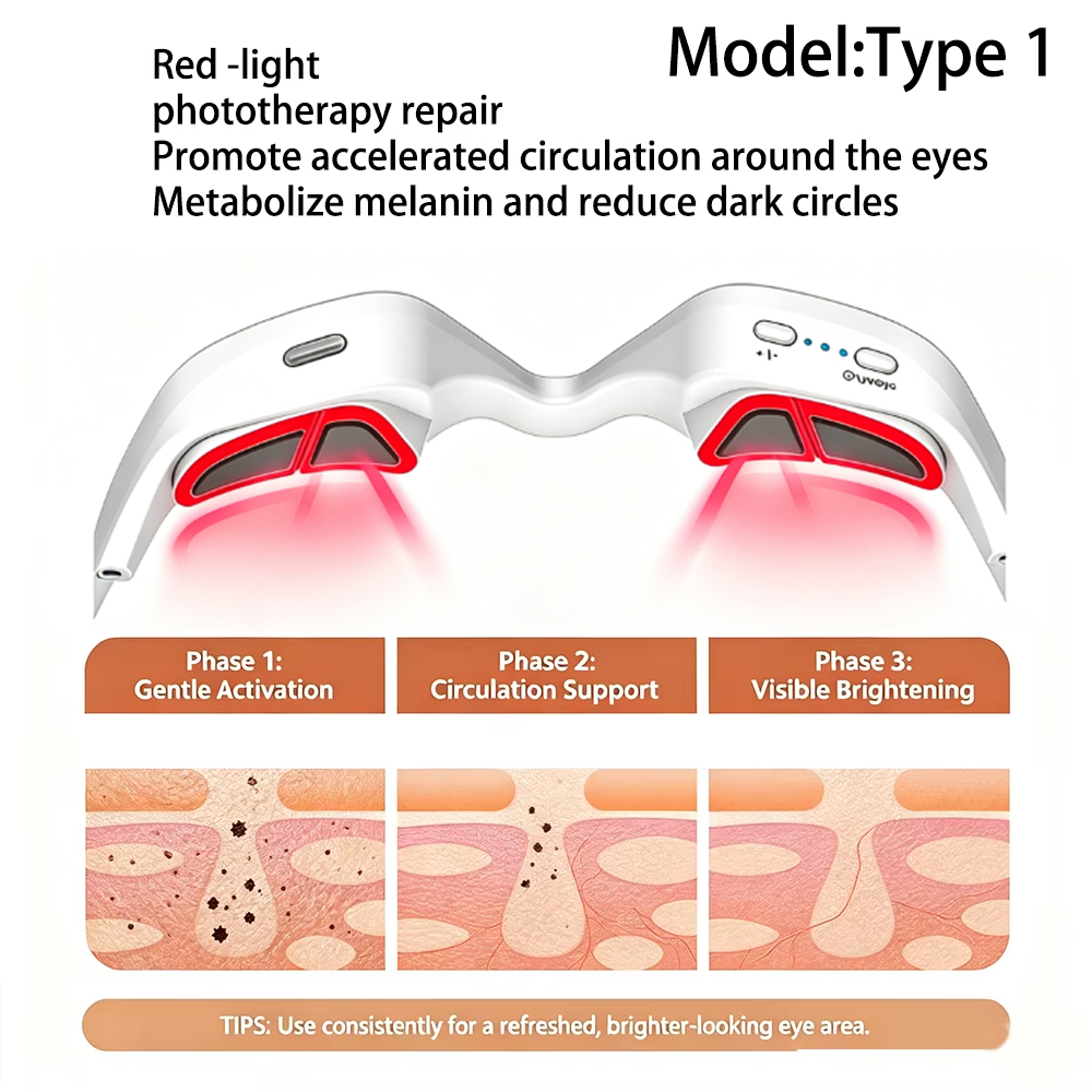 Eye Beauty Devices 3D Red Ligh - Light Therapy Glasses ulasan dan harga